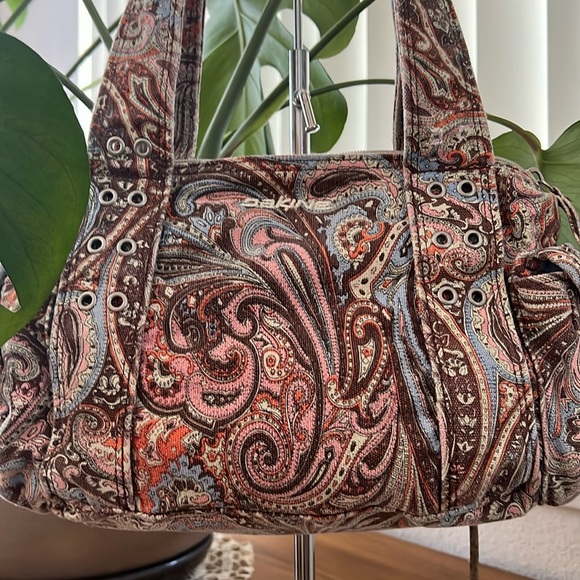 Dakine canvas shoulder bag distressed - Picture 1 of 7